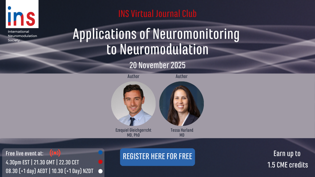 INS Journal Club November 2025 Banner