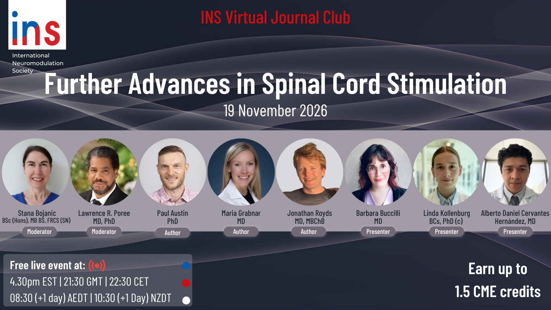INS Journal Club November 2026 Banner