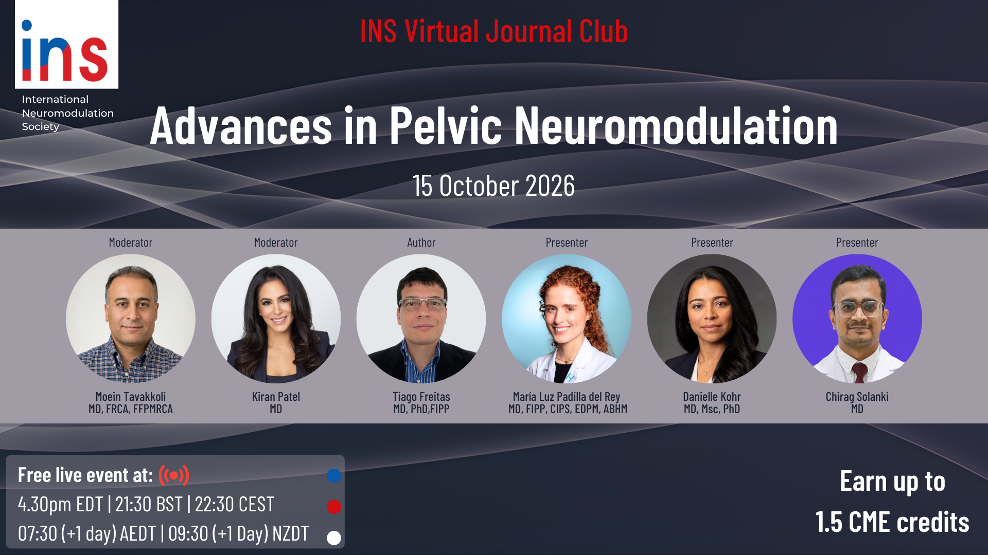 INS Journal Club October 2026 Banner